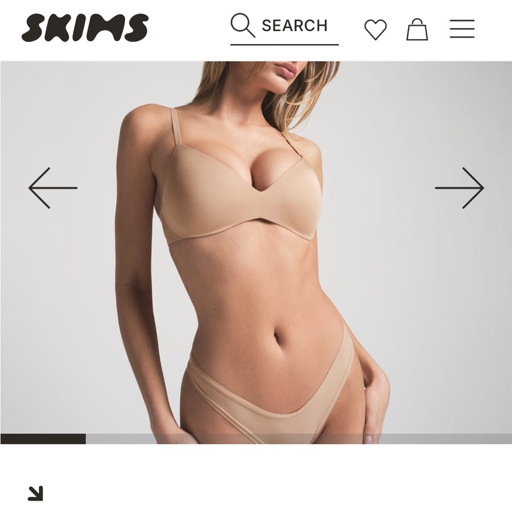 SKIMS Nude Bra